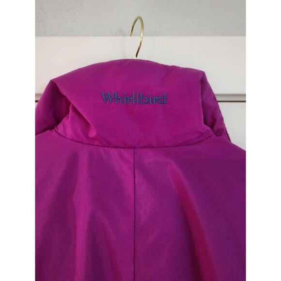 Vtg Columbia Whirlibird Down Jacket Womens Sz L Puffer Bomber 3 In 1 colorblock - Picture 4 of 16